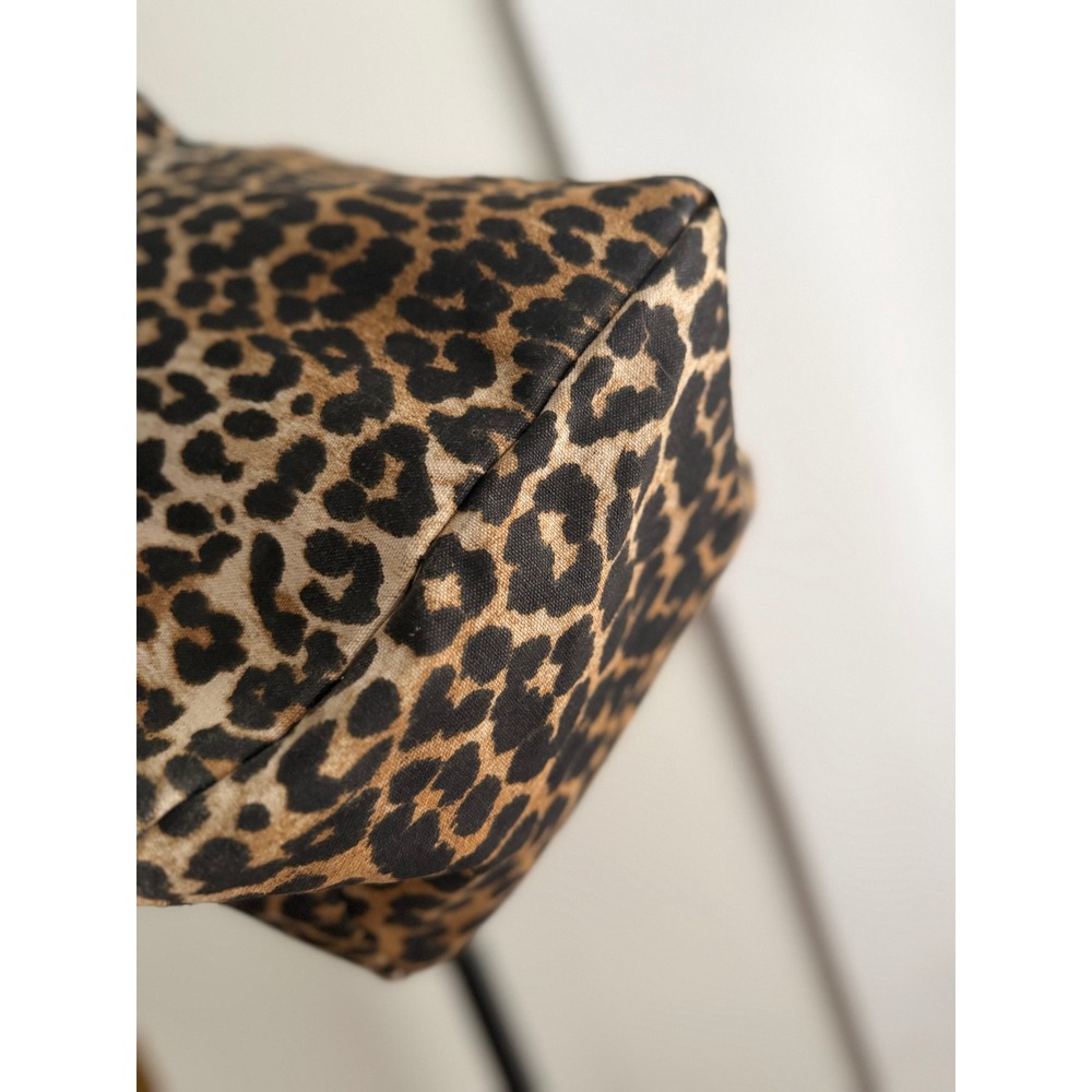 GANNI Top Handle Shoulder Bag - One Size - Animal Print - Picture 6 of 9